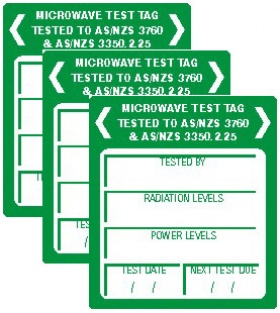 Microwave Leakage Labels