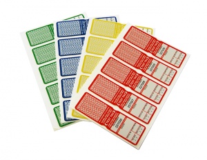 Industrial Strength Test Tags - Mixed Colours